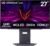 LG 27GX700A-B 27-inch Ultragear QHD (2560 x 1440) OLED Gaming Monitor, 280Hz, 0.03ms, NVIDIA G-Sync, AMD FreeSync Premium Pro, VESA DisplayHDR TrueBlack500, with up to DCI-P3 99.5%, HDMI 2.1, Black