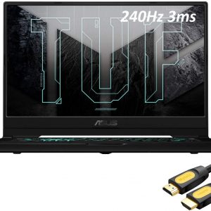 2021 ASUS_ TUF 3070 Gaming Laptop, 240Hz 3ms FHD 15.6″ Display, Intel Core i7-11370H, GeForce RTX 3070 8GB GDDR6, 24GB RAM, 1TB SSD, Thunderbolt 4, Backlit, WiFi 6, Mytrix HDMI Cable, Win 10