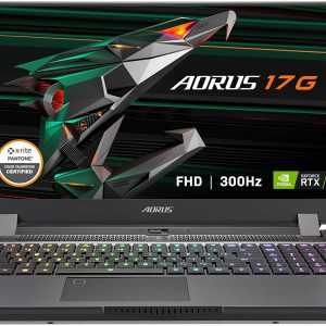 GIGABYTE AORUS 17G XC – 17.3″ FHD IPS Anti-Glare 300Hz – Intel Core i7-10870H – NVIDIA GeForce RTX 3070 8GB GDDR6 – 32GB Memory – 512GB SSD – Win10 Home – Gaming Laptop (AORUS 17G XC-8US6450SH)