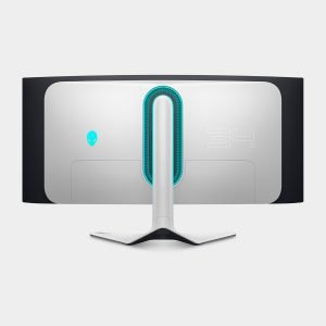 Alienware AW3423DW Curved Gaming Monitor 34.18 inch Quantom Dot-OLED 1800R Display, 3440×1440 Pixels at 175Hz, True 0.1ms Gray-to-Gray, 1M:1 Contrast Ratio, 1.07 Billions Colors – Lunar Light
