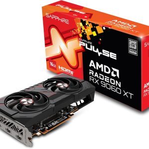 Sapphire 11350-03-20G Pulse AMD Radeon™ RX 9060 XT Gaming OC Graphics Card with 16GB GDDR6, AMD RDNA 4