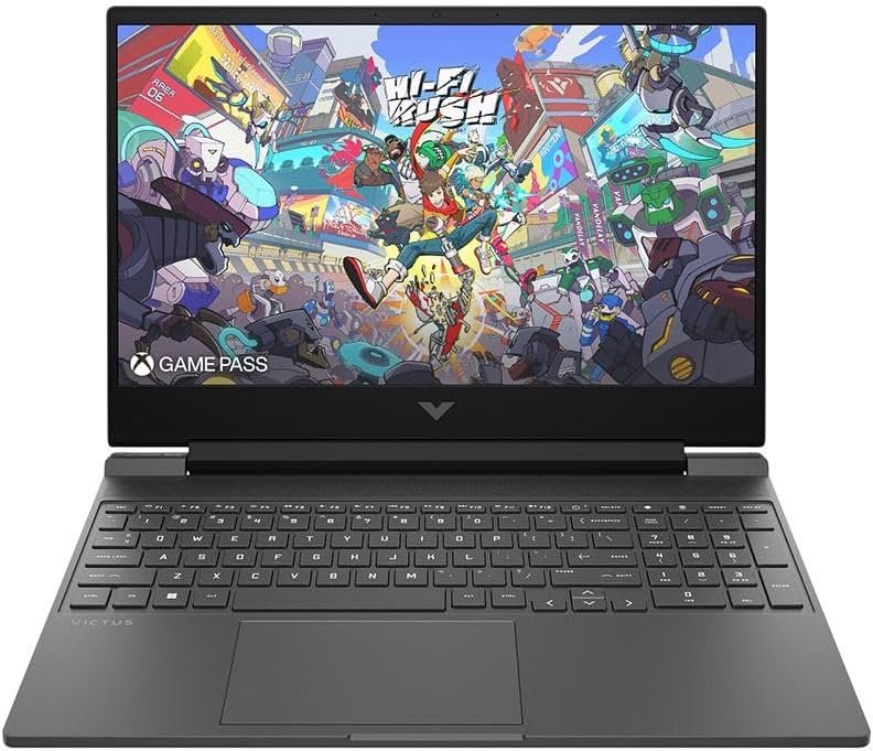HP Victus 15.6″ FHD IPS 144Hz Display Gaming Laptop, AMD Ryzen AI 7 350 2.0GHz; NVIDIA GeForce RTX 5060 8GB GDDR7; 16GB DDR5-5600 RAM; 1TB NVMe SSD; WiFi+LAN