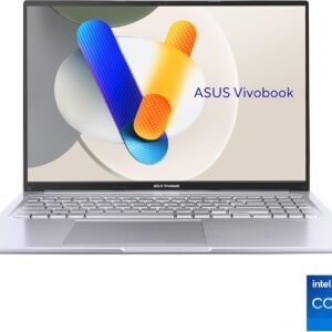 ASUS Vivobook 16 Laptop, 16” WUXGA 60Hz Display, Intel Core i7-13620H, Intel UHD Graphics, 16GB RAM, 512GB SSD, Windows 11, Cool Silver, F1605VA-BS74