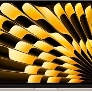 Apple 2026 MacBook Air 15-inch Laptop with M5 chip: Built for AI, 15.3-inch Liquid Retina Display, 16GB Unified Memory, 512GB SSD, 12MP Center Stage Camera, Touch ID, Wi-Fi 7; Starlight