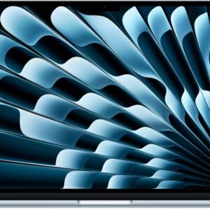 Apple 2026 MacBook Air 15-inch Laptop with M5 chip: Built for AI, 15.3-inch Liquid Retina Display, 16GB Unified Memory, 512GB SSD, 12MP Center Stage Camera, Touch ID, Wi-Fi 7; Sky Blue