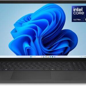 Dell 15.6 Laptop, FHD, Intel Core Ultra 7 Processor 255U, Windows 11 Home | 300 nits Anti-Glare Display, Intel Graphics, DDR5, 1TB SSD, Backlit Keyboard, Wi-Fi 6, D15260